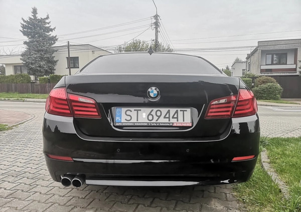 BMW Seria 5 cena 58900 przebieg: 143000, rok produkcji 2013 z Tychy małe 254